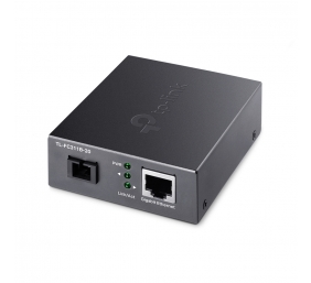TP-LINK | Gigabit Single-Mode WDM Media Converter | TL-FC311B-20 | Gigabit SC Fiber Port | 10/100/1000 Mbps RJ45 Port (Auto MDI/MDIX)