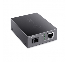 TP-LINK | Gigabit Single-Mode WDM Media Converter | TL-FC311B-20 | Gigabit SC Fiber Port | 10/100/1000 Mbps RJ45 Port (Auto MDI/MDIX)