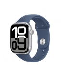 Apple Watch Series 10 | Smart watch | GPS (satellite) | Always-On Retina display | 46mm | Waterproof | Silver