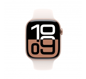 Apple Watch Series 10 | Smart watch | GPS (satellite) | Always-On Retina | Waterproof | Rose Gold