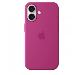Apple Case with MagSafe | Apple | iPhone 16 | Silicone | Fuchsia