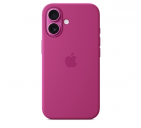 Apple Case with MagSafe | Apple | iPhone 16 | Silicone | Fuchsia