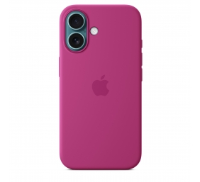 Apple Case with MagSafe | Apple | iPhone 16 | Silicone | Fuchsia