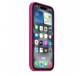 Apple Case with MagSafe | Apple | iPhone 16 | Silicone | Fuchsia