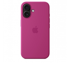 Apple Case with MagSafe | Apple | iPhone 16 | Silicone | Fuchsia