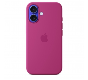 Apple Case with MagSafe | Apple | iPhone 16 | Silicone | Fuchsia