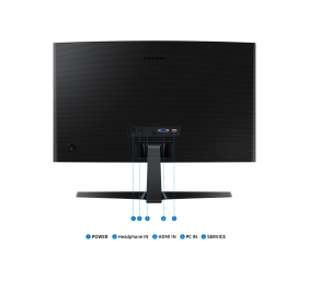 Samsung LS24D366GAUXEN | 24 " | VA | FHD | 16:9 | 100 Hz | 4 ms | 1920 x 1080 pixels | 250 cd/m² | HDMI ports quantity 1 | Black