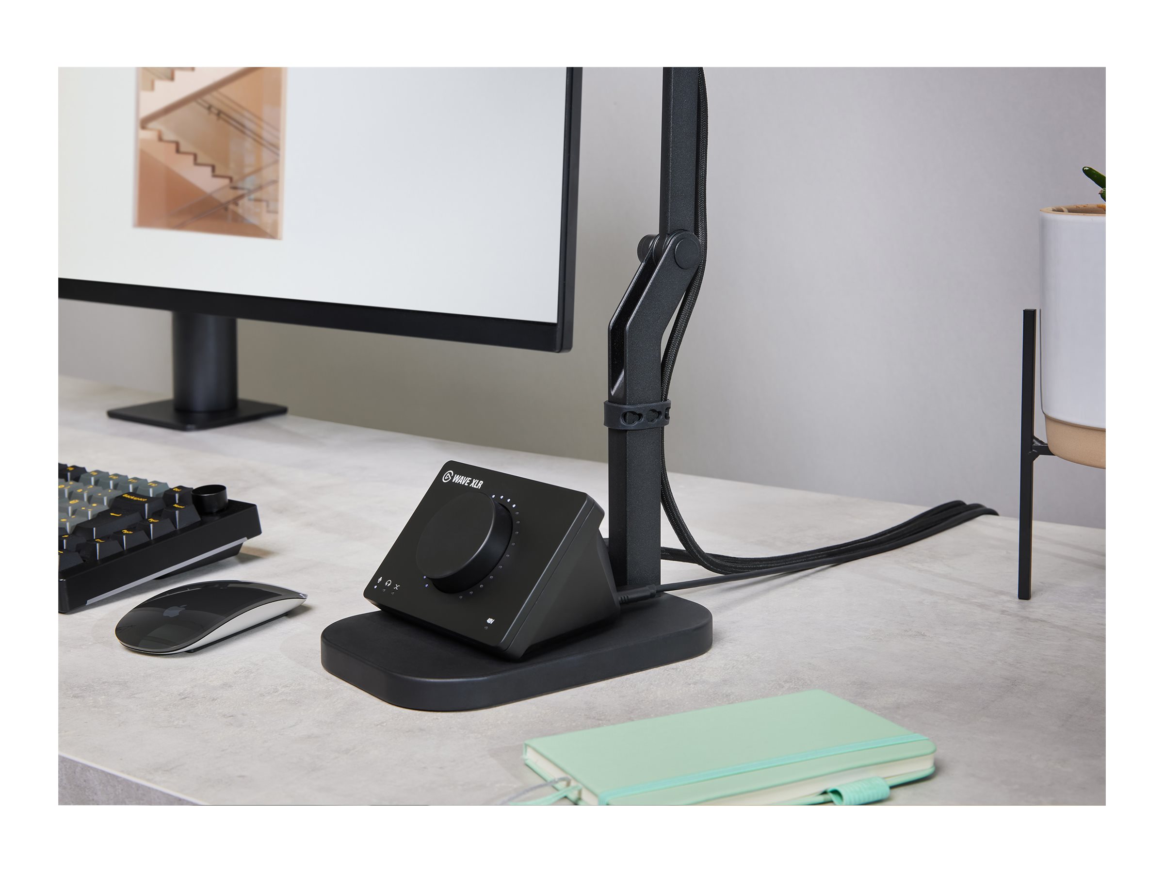 Elgato Microphone arm | Wave Desk Stand | Black