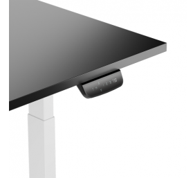 Reguliuojamo aukščio stalas Up Up Bjorn Baltas, Stalviršis M Juodas