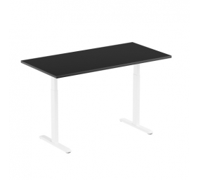 Reguliuojamo aukščio stalas Up Up Bjorn Baltas, Stalviršis M Juodas