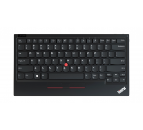 Lenovo ThinkPad TrackPoint Keyboard II | 4Y40X49493 | Keyboard | 2.4 GHz, Bluetooth | EN | Pure Black | Scissor switch | Wireless connection