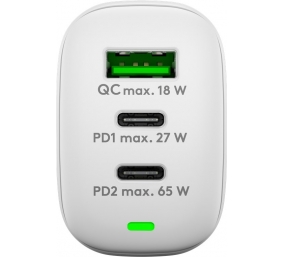 Goobay USB-C PD GaN Multiport Fast Charger (65 W) | 65408