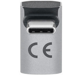 Goobay 74442 USB-C™ Adapter Vertical 90° Long, USB4™ | Goobay