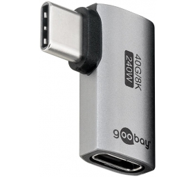 Goobay 74441 USB-C™ Adapter Horizontal 90°, USB4™ | Goobay