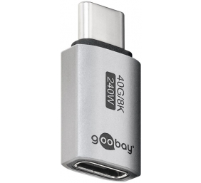 Goobay 74447 USB-C™ Adapter Straight, USB4™ | Goobay