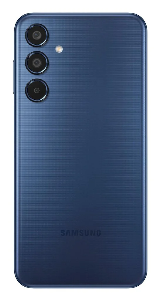Samsung Galaxy | M35 (M356) | Dark Blue | 6.6 " | Super AMOLED | 1080 x 2340 pixels | Exynos | Internal RAM 6 GB | 128 GB | Dual SIM | 5G | Main camera resolution 50+8+5 MP | Secondary camera resolution 13 MP | Android | 14 | 6000 mAh