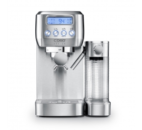 Caso | Espresso machine | Espresso Gourmet Latte | Pump pressure 20 bar | Built-in milk frother | Automatic | 1350 W | Silver