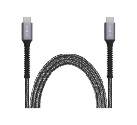 Fixed | Armor Cable USB-C/USB-C, 2 m, 240W | FIXDA-CC2-GR