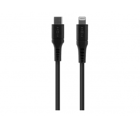 Fixed | Liquid Silicone Cable USB-C/Lightning, 2m | FIXDLS-CL2-BK