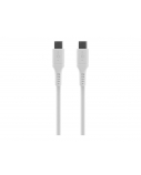 Fixed | Liquid Silicone Cable USB-C/USB-C, 2m, 60W | FIXDLS-CC2-WH