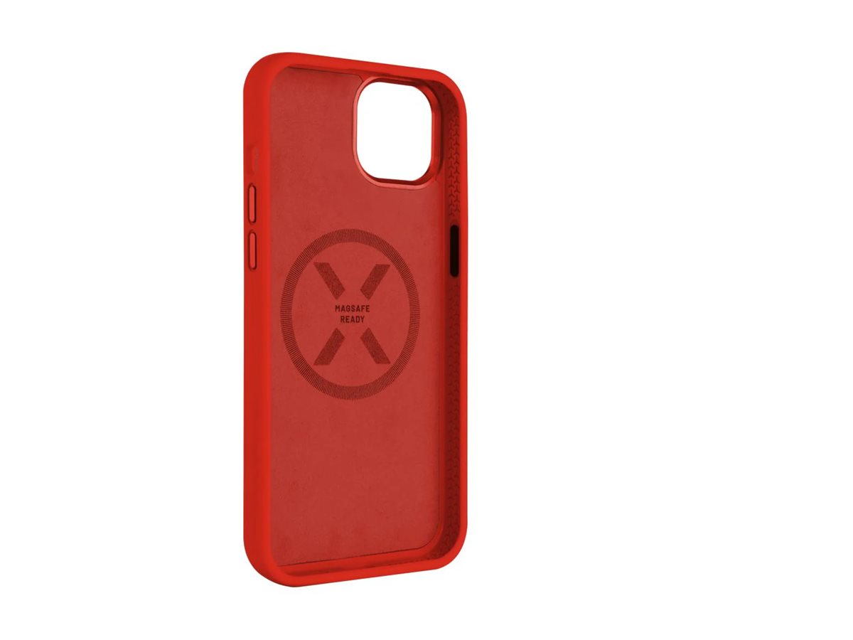 Fixed MagFlow | Back cover | Apple | iPhone 16 Pro Max | Liquid silicon | Red