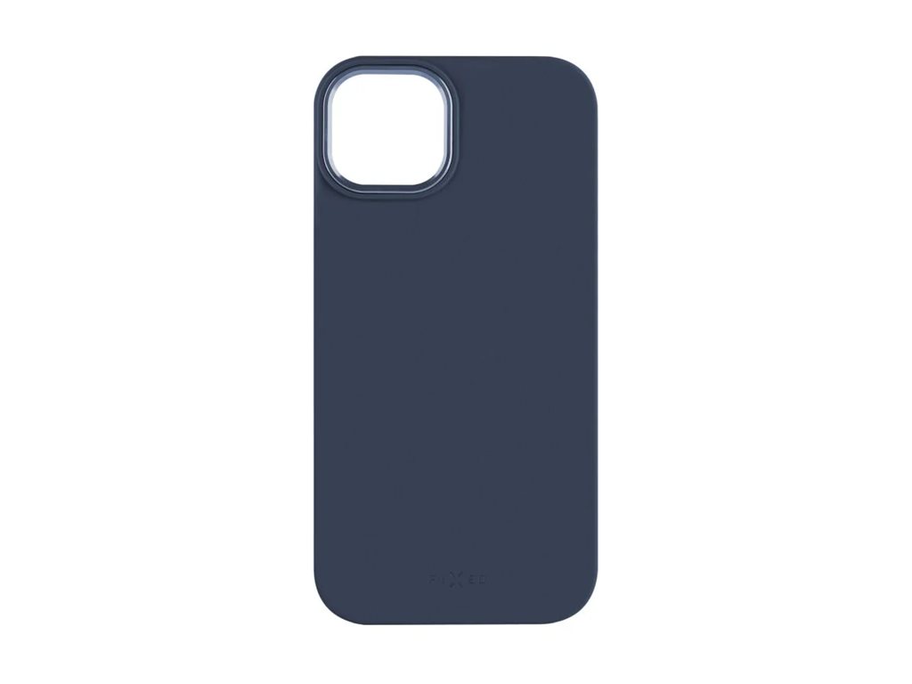 Fixed MagFlow | Back cover | Apple | iPhone 16 | Liquid silicon | Blue