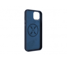 Fixed MagFlow | Back cover | Apple | iPhone 16 | Liquid silicon | Blue