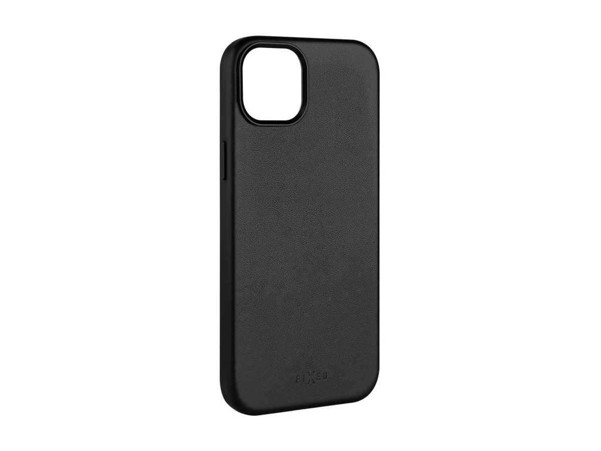 Fixed MagLeather | Back cover | Apple | iPhone 16 Plus | Leather | Black