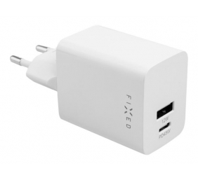 Fixed Mini USB-C/USB Travel Charger 45W | FIXC45M-CU-WH