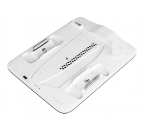 Fixed Multifunctional Station for PlayStation 5 (Slim) with Fans and Charging for two DualSense Controllers | FIXPS5S-MCS-BW