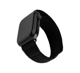 Fixed | Sporty Strap for Apple Watch 38/40/41mm | 160-210 mm | Black | Nylon