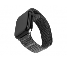 Fixed | Sporty Strap for Apple Watch 38/40/41mm | 160-210 mm | Dark gray | Nylon