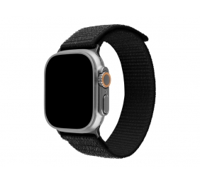 Fixed | Sporty Strap for Apple Watch Ultra 49mm | 160-210 mm | Black | Nylon