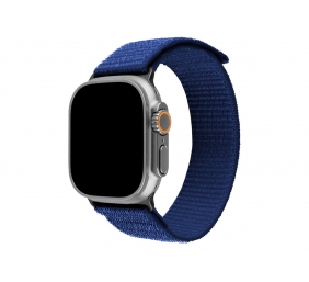 Fixed | Sporty Strap for Apple Watch Ultra 49mm | 160-210 mm | Dark Blue | Nylon