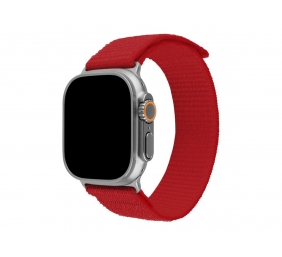 Fixed | Sporty Strap for Apple Watch Ultra 49mm | 160-210 mm | Red | Nylon