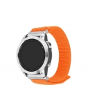 Fixed | Sporty Strap for Garmin QuickFit 26mm | 160-210 mm | Orange | Nylon