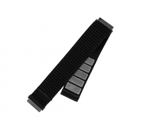 Fixed | Sporty Strap with Quick Release 20mm for Smartwatch | 160-210 mm | Black | Nylon