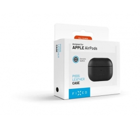 Fixed | Earbuds Case with MagSafe Support | Apple AirPods Pro 2/Pro 2 (USB-C) | Black | Leather