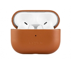 Fixed | Earbuds Case with MagSafe Support | Apple AirPods Pro 2/Pro 2 (USB-C) | Brown | Leather