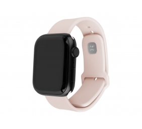 Fixed | Sporty Strap Set for Apple Watch 38/40/41 mm | 160-225 mm | Pink | Silicone