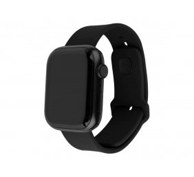 Fixed | Sporty Strap Set for Apple Watch Ultra 49mm | 180-250 mm | Black | Silicone