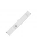 Fixed | Sporty Strap Set with Quick Release 22mm for smartwatch | 160-235 mm | White | Silicone