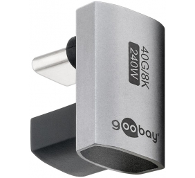 Goobay 74445 USB-C Adapter 180° U-Shape, USB4 | Goobay