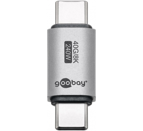 Goobay 74448 USB-C™ Adapter Straight, USB4™ | Goobay