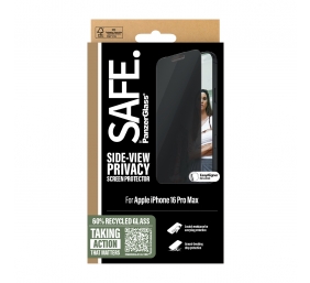 PanzerGlass Screen protector | Apple | iPhone 16 Pro Max | Glass | Black | Ultra-Wide Fit