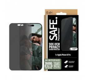 PanzerGlass Screen protector | Apple | iPhone 16 Pro | Glass | Black | Ultra-Wide Fit