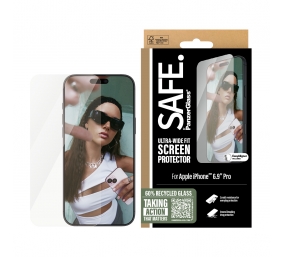 PanzerGlass Screen protector | Apple | iPhone 16 Pro Max | Glass | Transparent | Ultra-Wide Fit