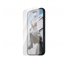 PanzerGlass Screen protector | Apple | iPhone 16 | Glass | Transparent | Ultra-Wide Fit