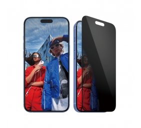PanzerGlass Screen protector | Apple | iPhone 16 Plus/iPhone 15 Plus | Tempered glass | Black | Ultra-Wide Fit