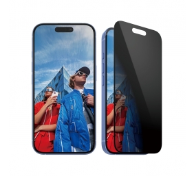 PanzerGlass Screen protector | Apple | iPhone 16/iPhone 15 | Glass | Black | Ultra-Wide Fit